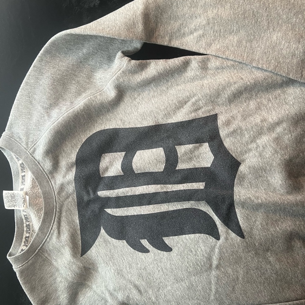 Victoria's Secret Pink Gray Sweatshirt
